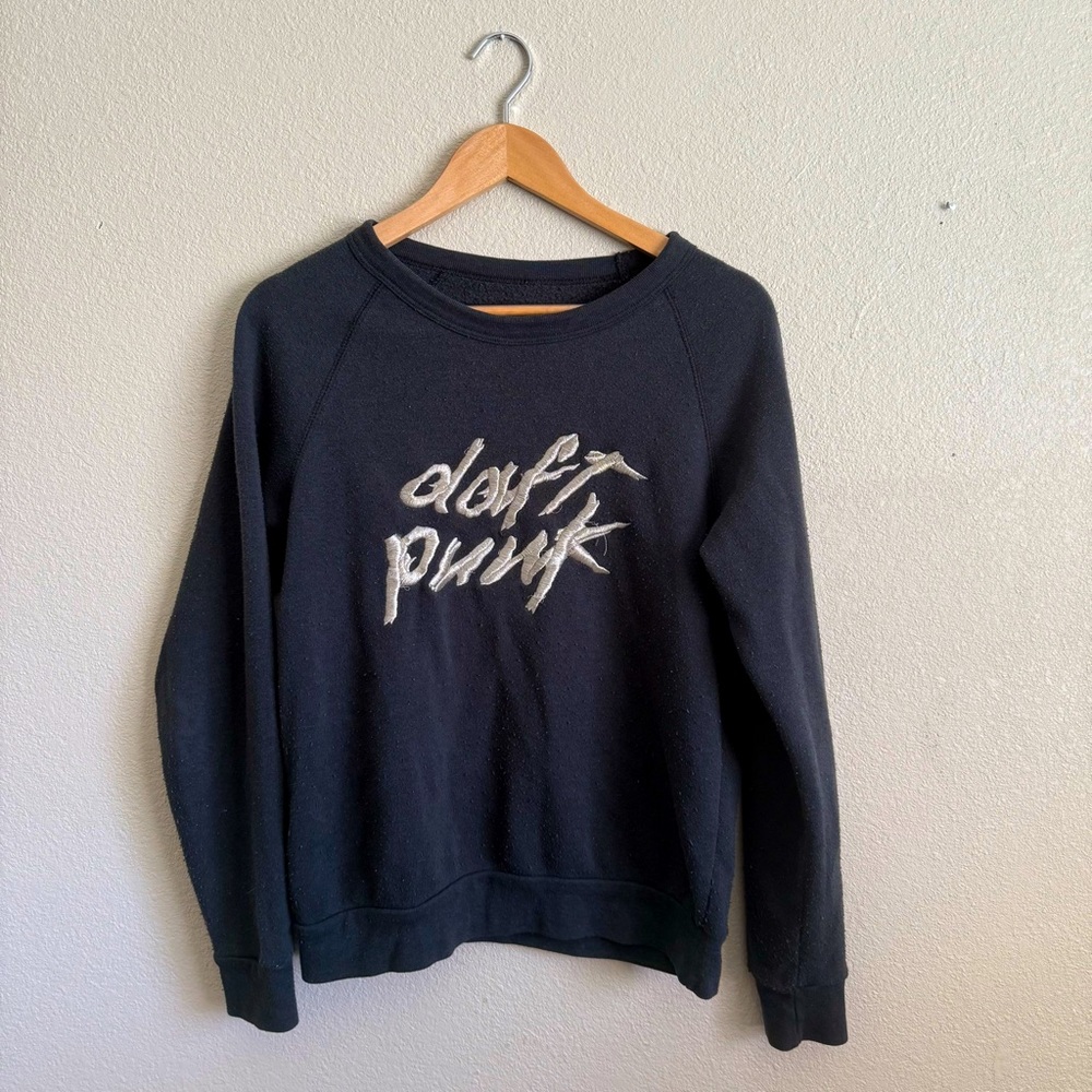 Maxfield Los Angeles Daft Punk crewneck sweater